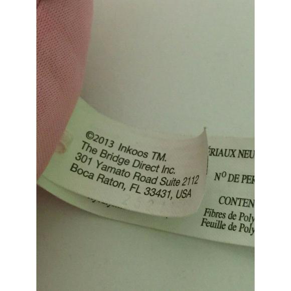 Inkoos Mouse Mini Stuffed Animal Plush Pink 6” Draw Redo EUC - Picture 3 of 3